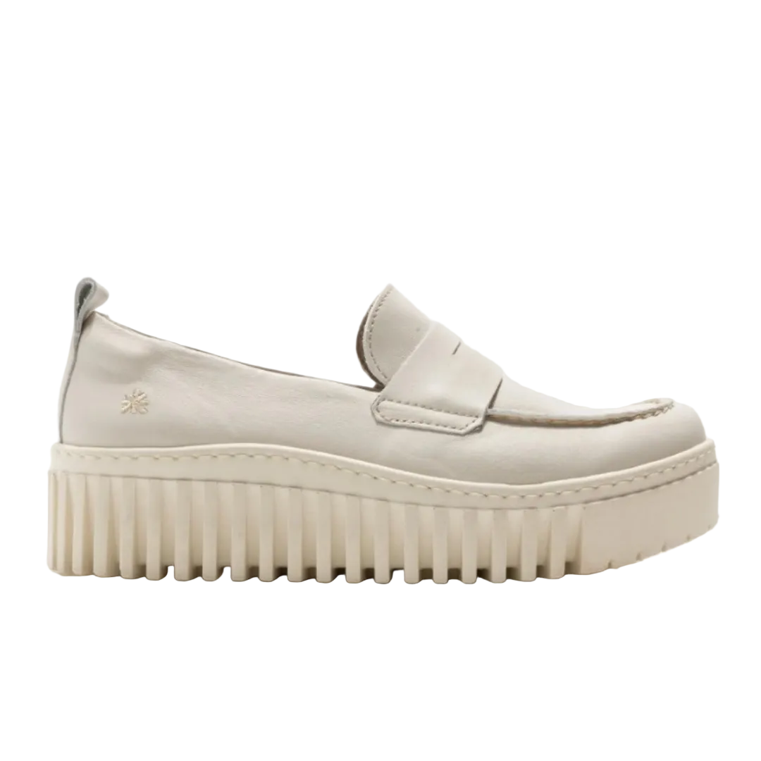 Art 1530 Brighton - Scarpa Con Piattaforma Donna In Ecopelle Kaki - Materiale Ultraleggero SOFTLIGHT - Suola Flessibile - Taglia 39 EU